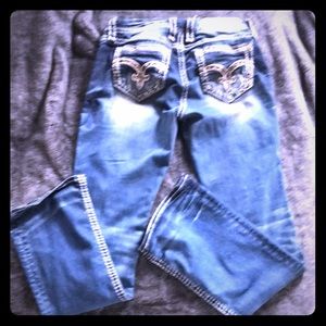 Rock Revival jeans 27 July Midrise curvy boot